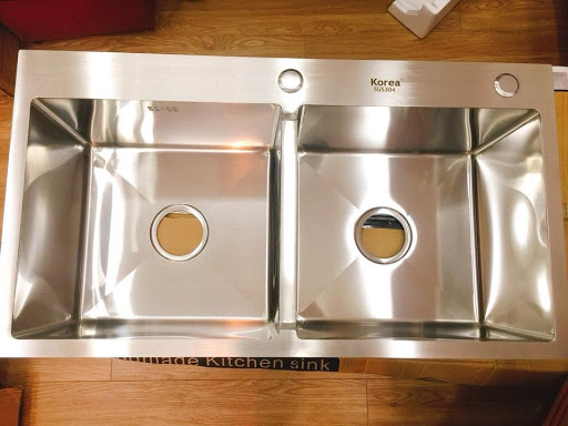 cách lắp bồn rửa chén âm