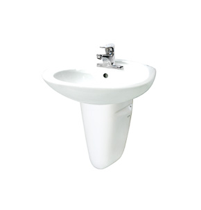 Chậu rửa Lavabo INAX treo tường L-284V & L-284VC