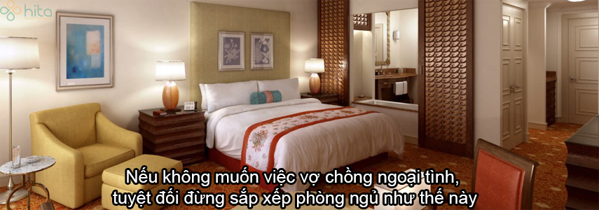 Nếu không muốn việc vợ chồng ngoại tình, tuyệt đối đừng sắp xếp phòng ngủ như thế này