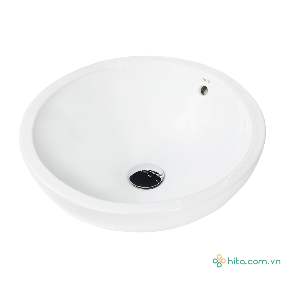Bồn rửa mặt hình tròn đặt bàn dạng miệng rộng