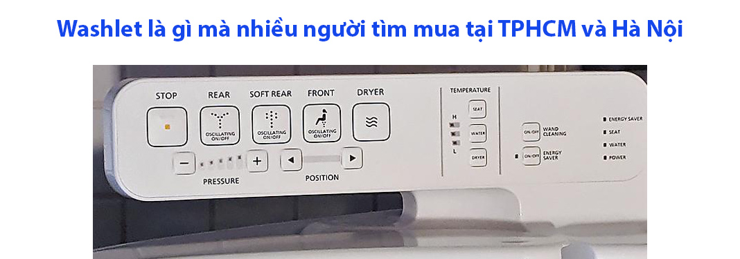 Nắp Washlet là gì - Có nên sử dụng nắp điện tử Washlet không