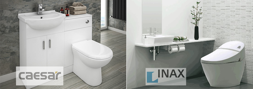 So sánh thiết bị vệ sinh INAX và Caesar