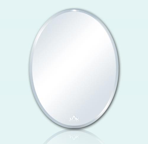 Gương phong tắm hình oval Tân An Vinh - TAV 122M kích thước 35x45cm