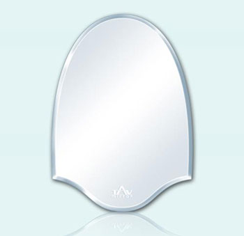 Gương phòng tắm hình vòm lượn sóng Tân An Vinh - TAV 109A kích thước 45x60cm