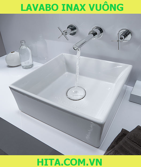 Hita tự hào là nhà phân phối chĩnh hãng các mẫu lavabo Inax vuông