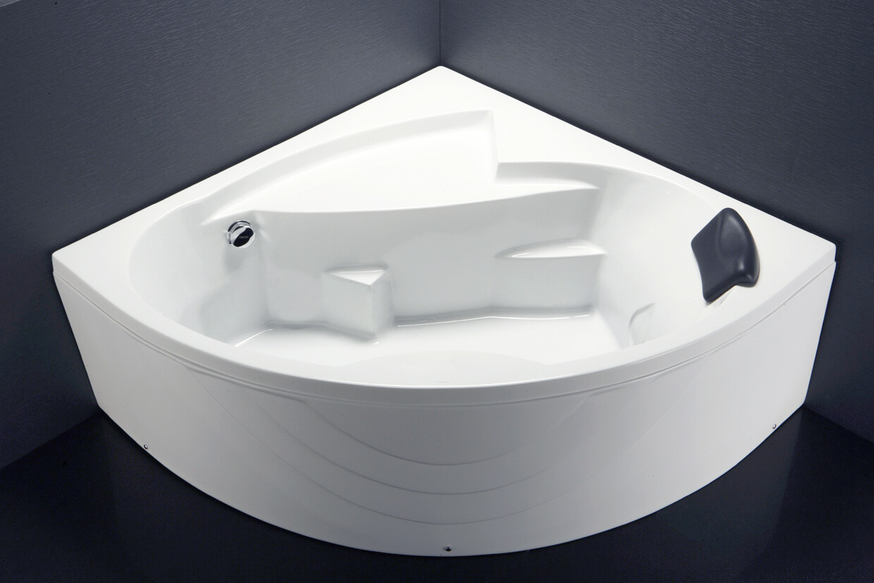 Bồn tắm xây đặt góc 1m4 Caesar AT5140A