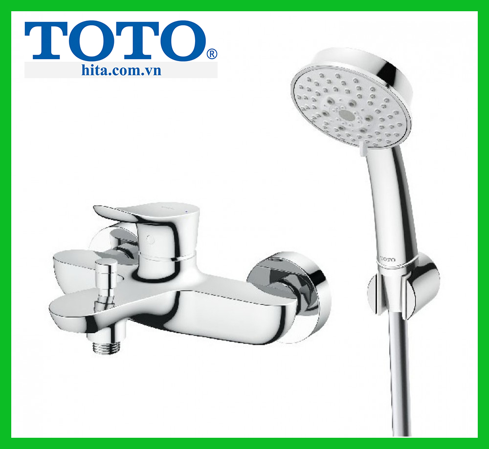 Bộ sen vòi tắm nóng lạnh Toto TBG01302V TBW03002B