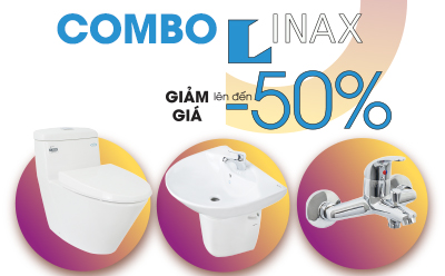 Bảng giá Combo trọn bộ thiết bị vệ sinh INAX 2019