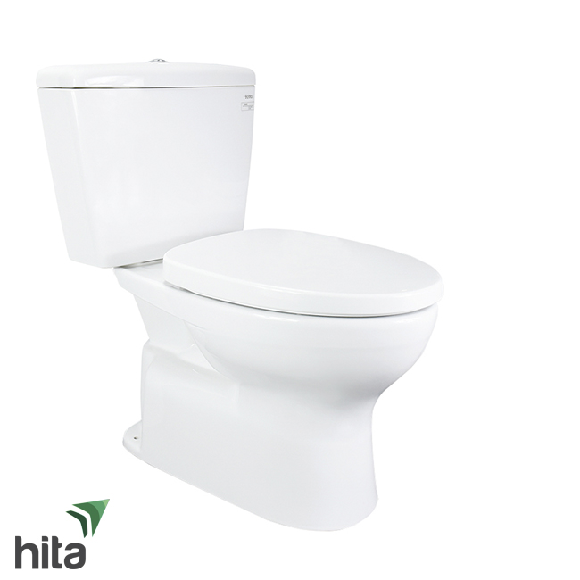 Bồn cầu TOTO 2 khối CS300DRT2 - Xí bệt vệ sinh hai khối chính hãng