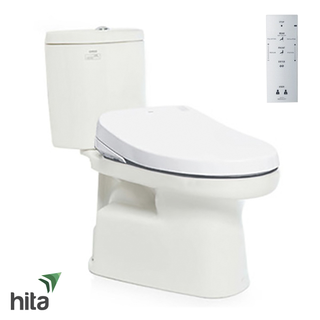 Bồn cầu nắp rửa điện tử TOTO CS351DW4 - Washlet thông minh sưởi ấm