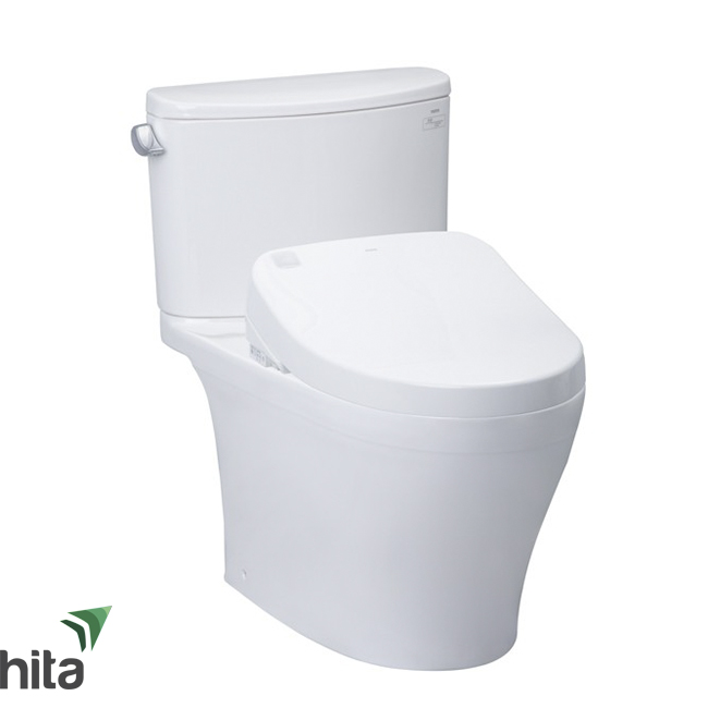 Bồn cầu nắp rửa điện tử TOTO CS767W4 - Washlet thông minh sưởi ấm