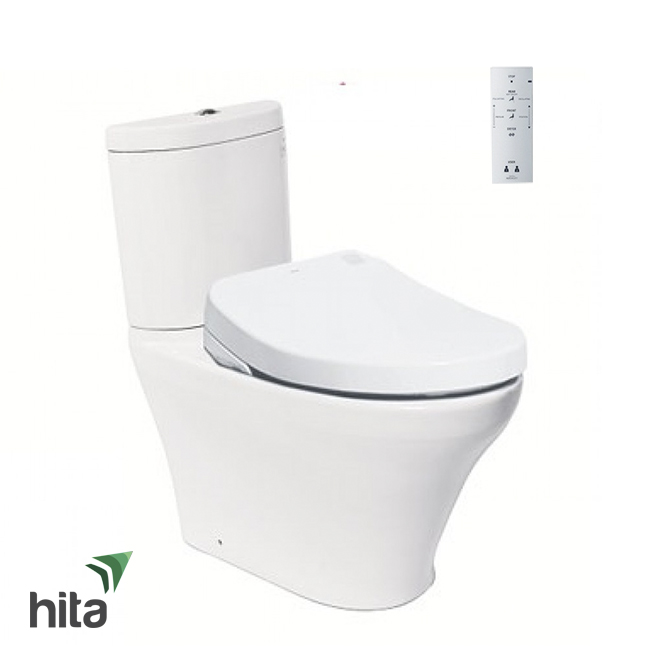 Bồn cầu nắp rửa điện tử TOTO CS818DW4 - Washlet thông minh sưởi ấm