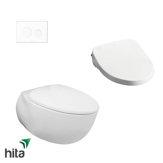 bồn cầu treo tường TOTO CW812JWS/TCF4731A gắn tường