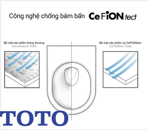 Những ưu điểm vượt trội của những chiếc bồn cầu TOTO