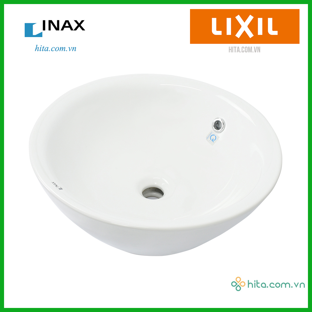 Chậu rửa tay đặt bàn lavabo Inax GL-445V