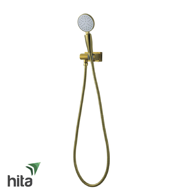 vòi bát sen tắm TOTO DB161CF#PG mạ vàng kèm gác sen
