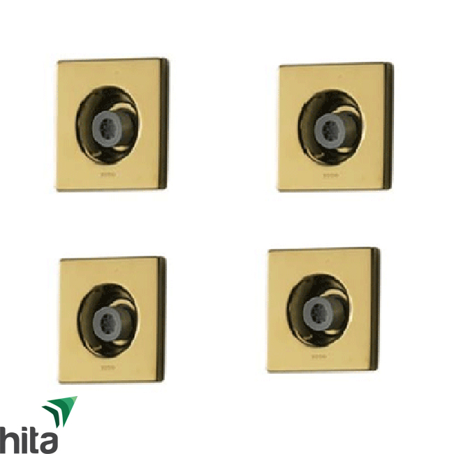 đầu sen tắm phun âm tường TOTO DP108C#PG/DV108 mạ vàng