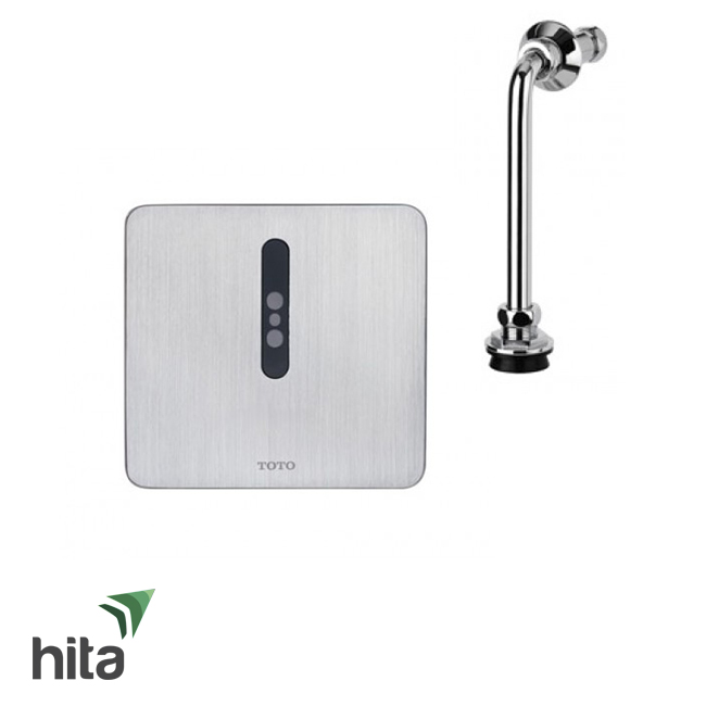 Trọn bộ van xả tiểu nam TOTO DUE126UE/HS376TT cảm ứng