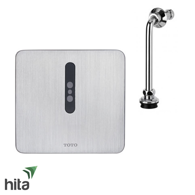 Trọn bộ van xả tiểu nam TOTO DUE126UK/HS376TT cảm ứng tự động