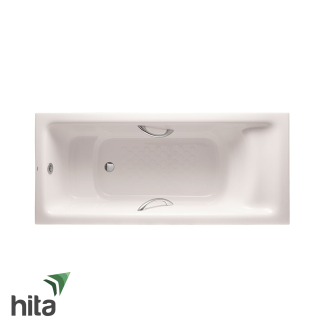 Bồn tắm gang tráng men TOTO FBY1740HPE/DB505R-2B chống trượt kích thước 1.7m