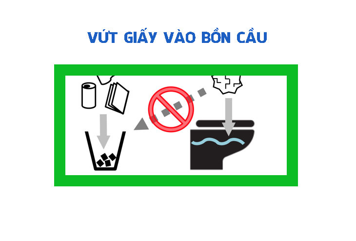 Hướng dẫn cách thông bồn cầu bị nghẹt giấy tại nhà nhanh nhất