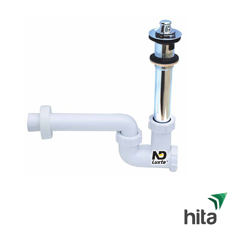 Ống thải chữ P Luxta L6201N - Xi phông lật co nhựa