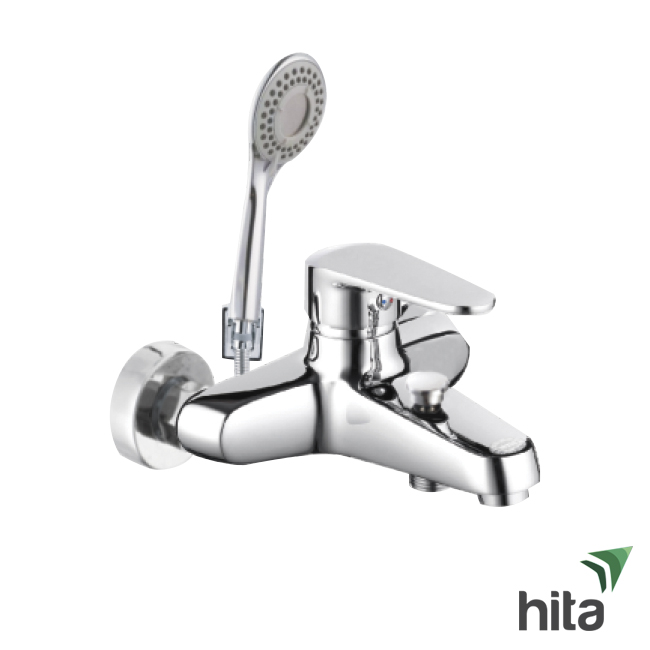 Vòi hoa sen tắm nóng lạnh Luxta L2210SC - Kèm củ sen và tay sen tắm giá rẻ