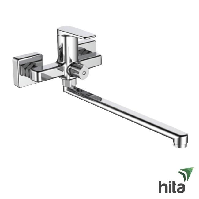 Vòi sen tắm nóng lạnh Luxta L3229WA - Kiểu dáng xả bồn dài, đẹp