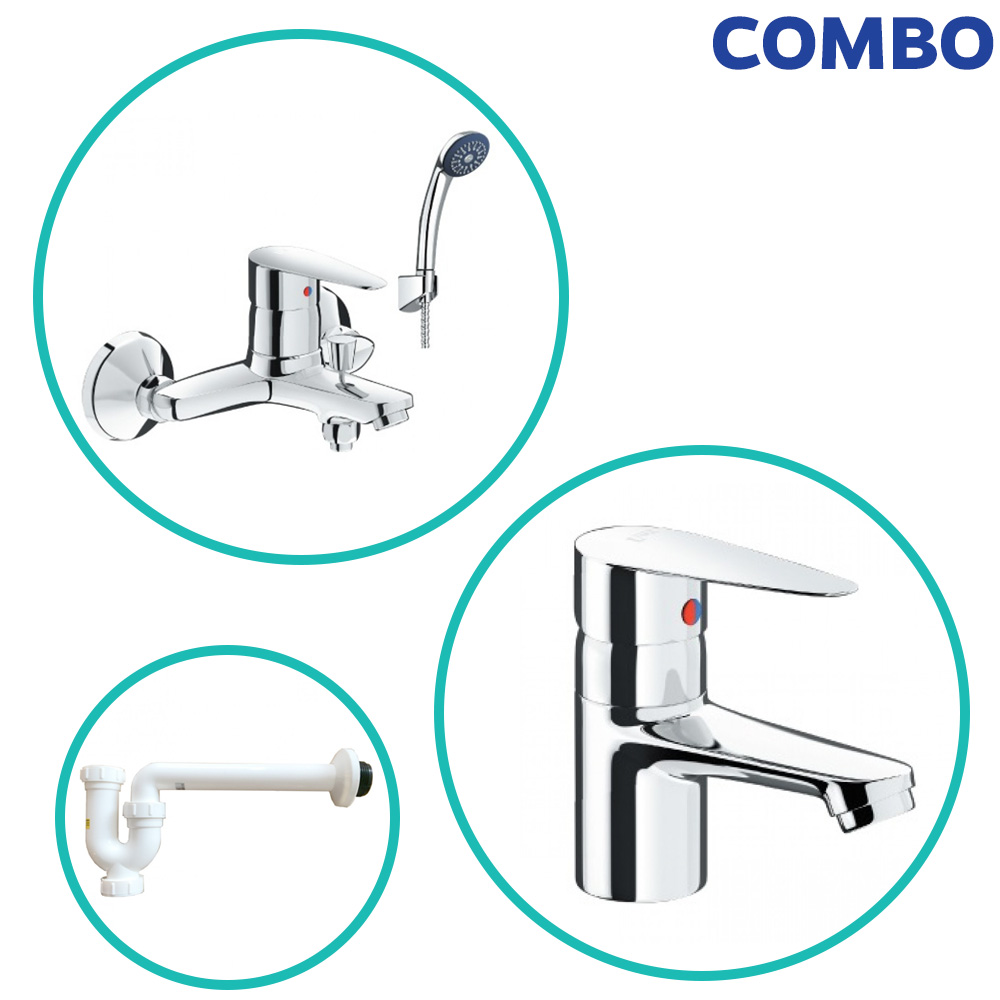 Combo Inax 342: LFV-1102SP-1 + BFV-1103S-4C