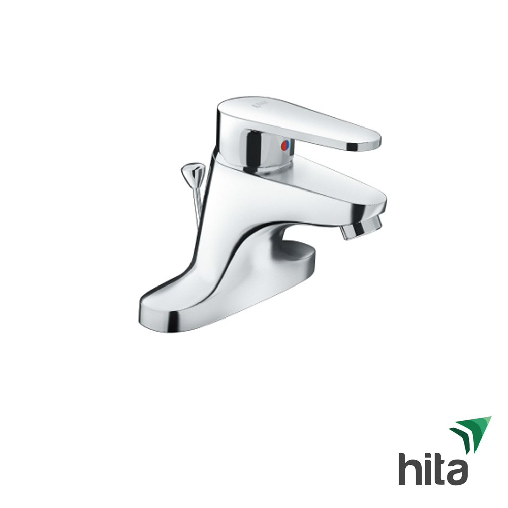 Vòi lavabo Inax LFV-111S nóng lạnh kiểu mới dùng cho chậu 3 lỗ (EC) đến từ thương hiệu thiết bị vệ sinh INAX