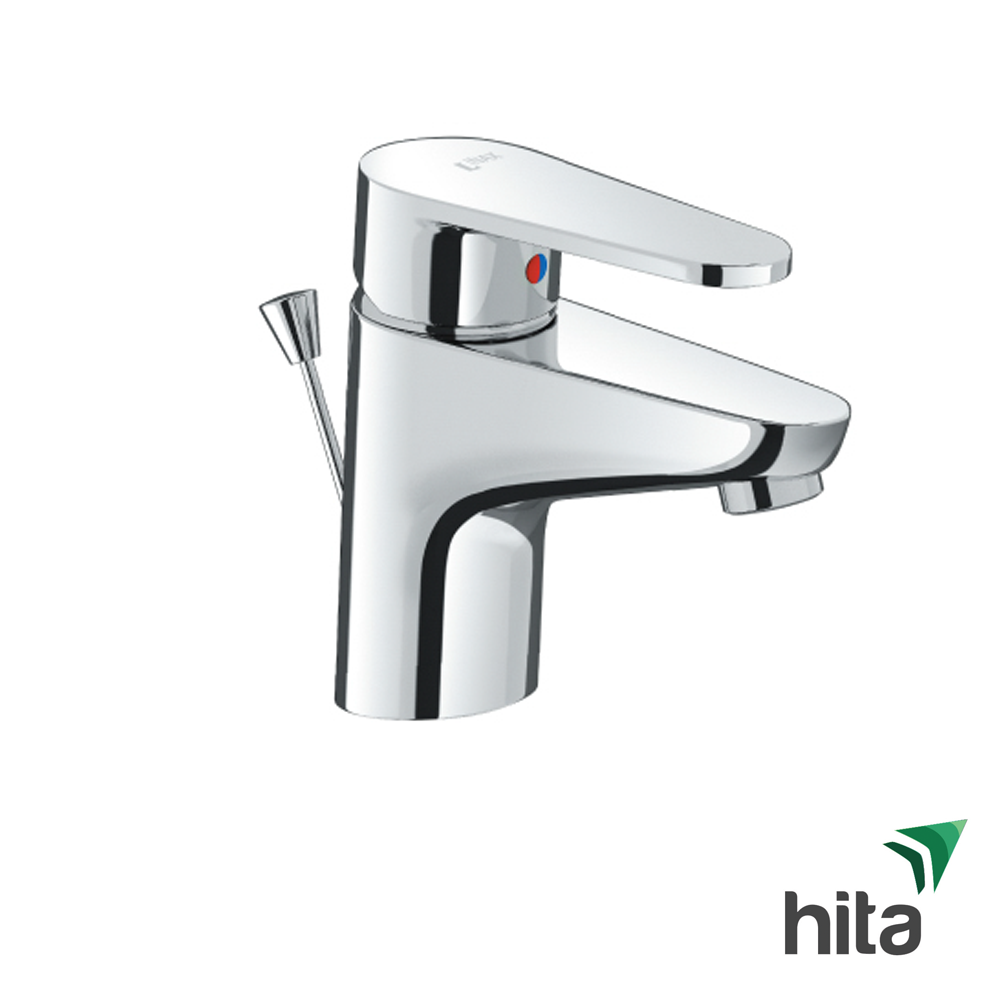 Vòi chậu lavabo INAX LFV-112S nóng lạnh dùng cho chậu 1 lỗ (FC) đến từ thương hiệu thiết bị vệ sinh INAX