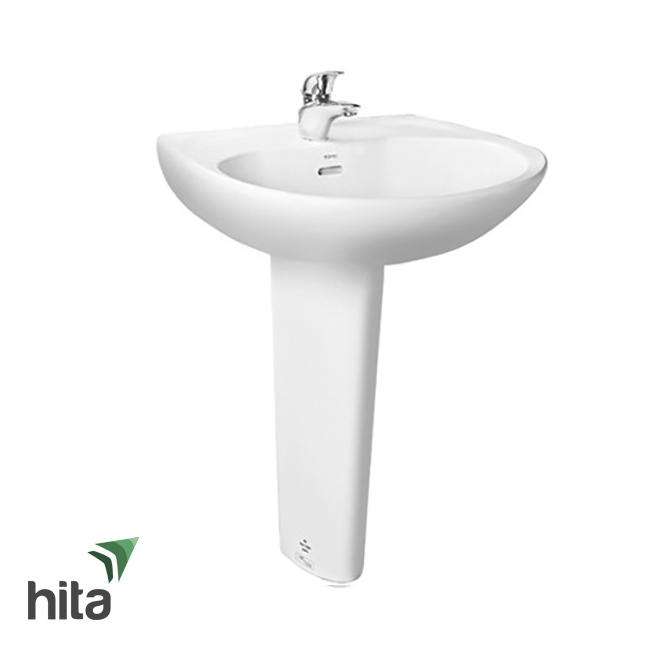 chậu rửa mặt lavabo TOTO LPT239CR chân dài
