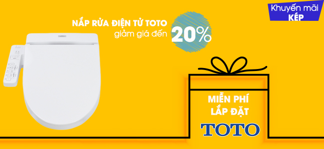 MIỄN PHÍ LẮP ĐẶT NẮP RỬA ĐIỆN TỬ TOTO