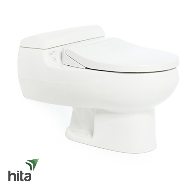 Bồn cầu nắp rửa cơ TOTO MS436E2 là mẫu bàn cầu nắp rửa Eco-washer