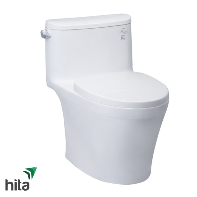 Bồn cầu TOTO 1 khối MS887T3 xả gạt, nắp đóng êm
