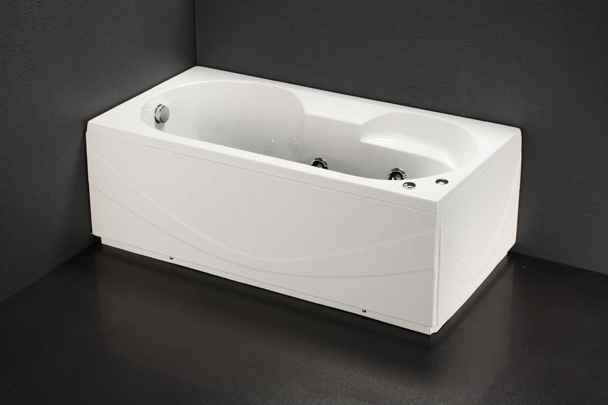 Bồn tắm chân yếm 1m7 massage Caesar MT0370L(R)