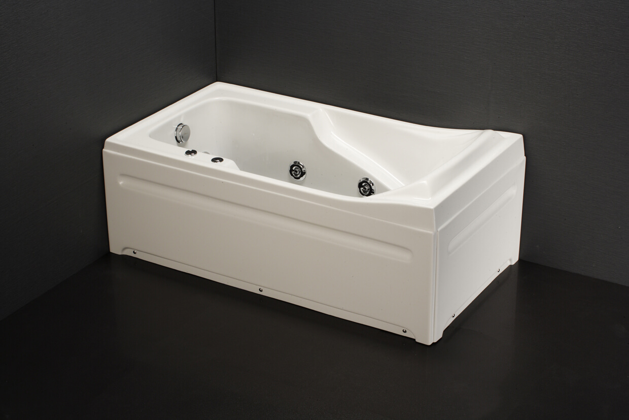 Bồn tắm chân yếm 1m6 massage Caesar MT0460L(R)