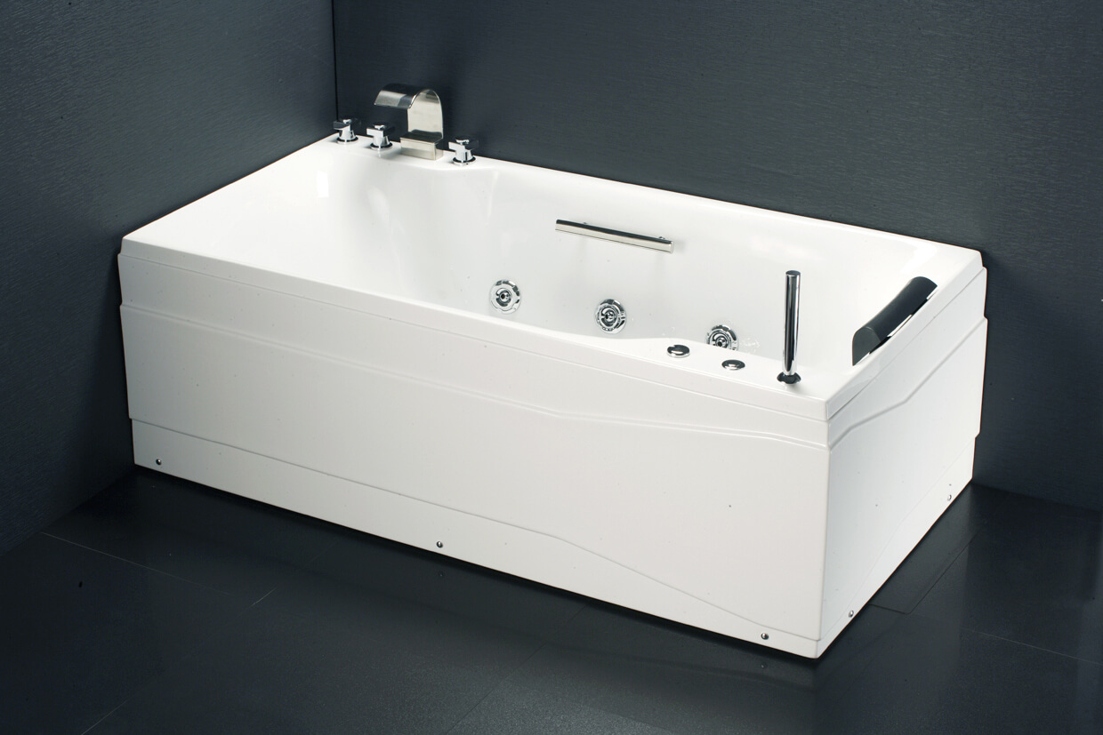 Bồn tắm chân yếm 1m7 massage Caesar MT0870L(R)