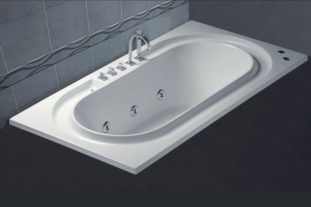 Bồn tắm xây 2m massage Caesar MT212