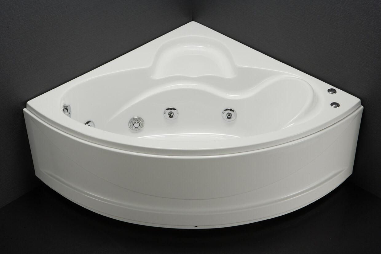 Bồn tắm chân yếm đặt góc 1m2 massage Caesar MT5120