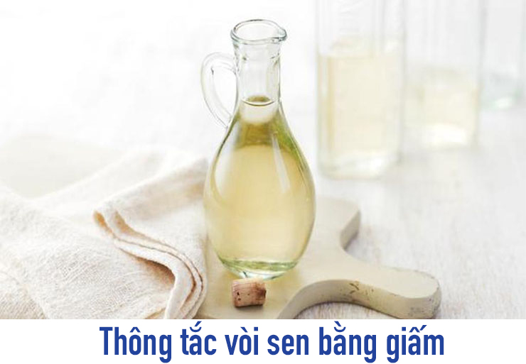 Mẹo Làm Sạch Đầu Vòi Hoa Sen Bị Tắc