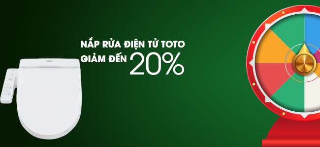 TOTO khuyến mãi tháng 9 VÒNG QUAY MAY MẮN