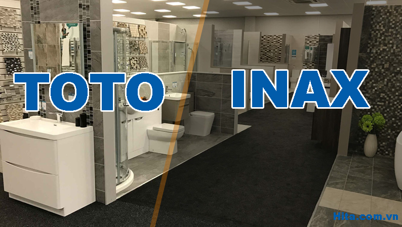 Thiết bị vệ sinh Toto và Inax - So sánh hãng nào tốt hơn 1