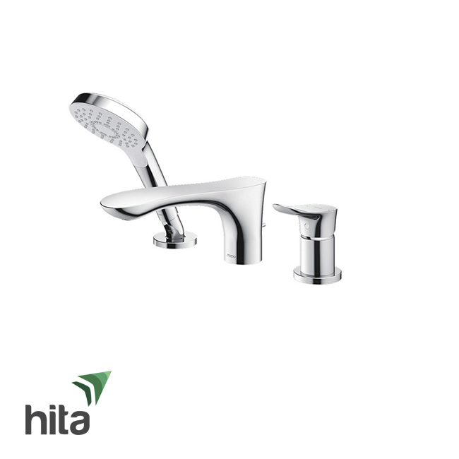 Hita đại lý TOTO bán vòi xả bồn nóng lạnh TOTO TBG01305B kèm sen tắm 3 lỗ