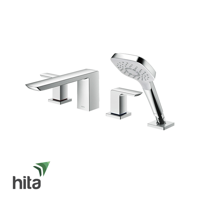 Vòi xả bồn nóng lạnh TOTO TBG02202B kèm sen tắm 4 lỗ