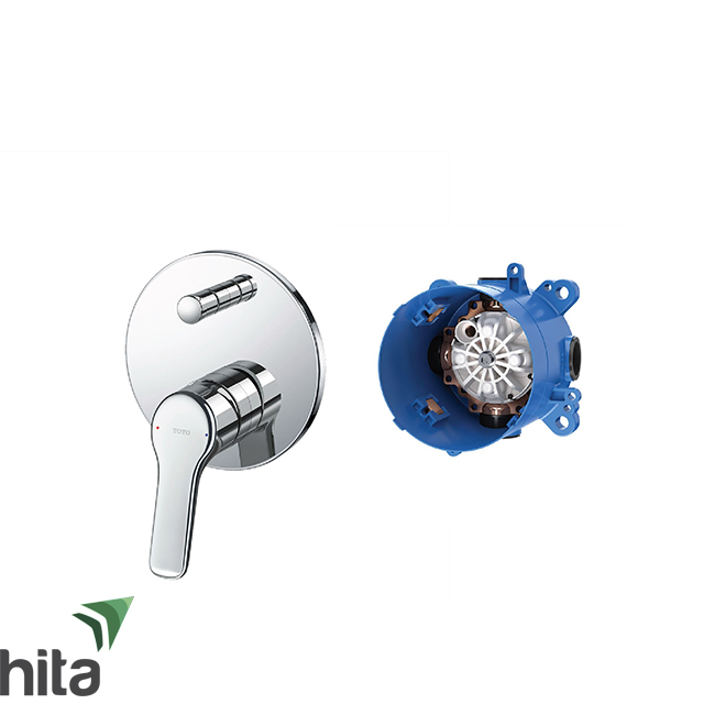 Van điều chỉnh nóng lạnh TOTO TBG03304B/TBN01001B gật gù kèm van chuyển hướng