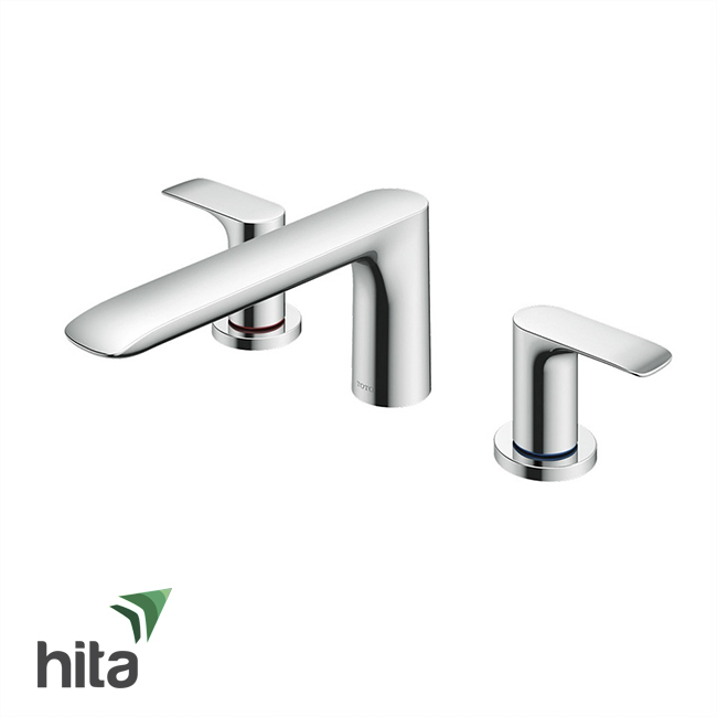 Vòi xả bồn nóng lạnh TOTO TBG04201B dòng GA 3 lỗ