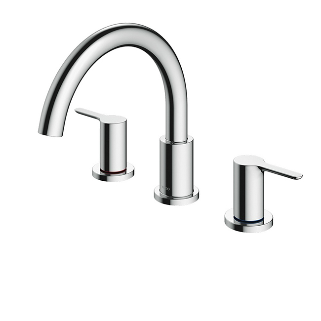 Vòi xả bồn tắm nóng lạnh TOTO TBS01201B đặt sàn cao cấp dòng LB