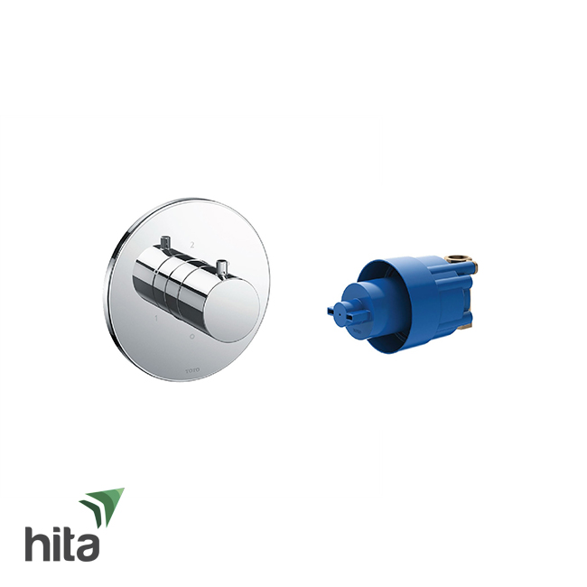 Van chuyển hướng TOTO TBV01102B/TBN01101B kèm phụ kiện âm tường