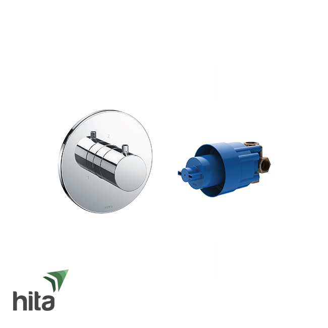 Van chuyển hướng TOTO TBV01104B/TBN01103B kèm phụ kiện âm tường
